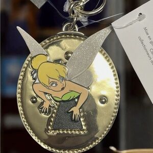 Disney X Kate Spade Tinker Bell Bag Charm Key Ring Leather
